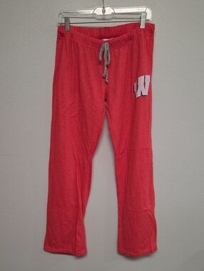 Red Women's Lounge Pants with Drawstring
